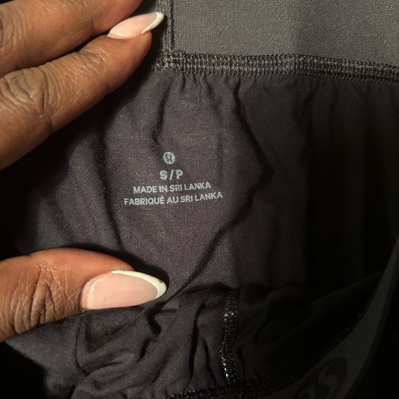 Lululemon Compression Jock Running All In Motion Shiny Spandex Boxer Black small - Picture 2 of 3